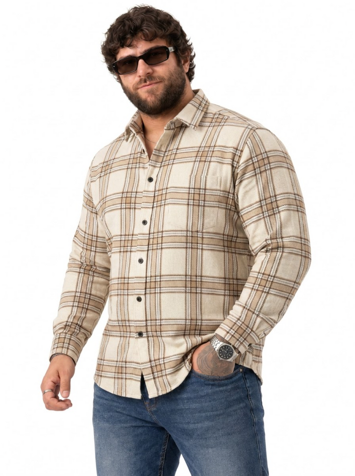 PLUS SIZE CHECK SHIRT FOR MEN | XL-7XL