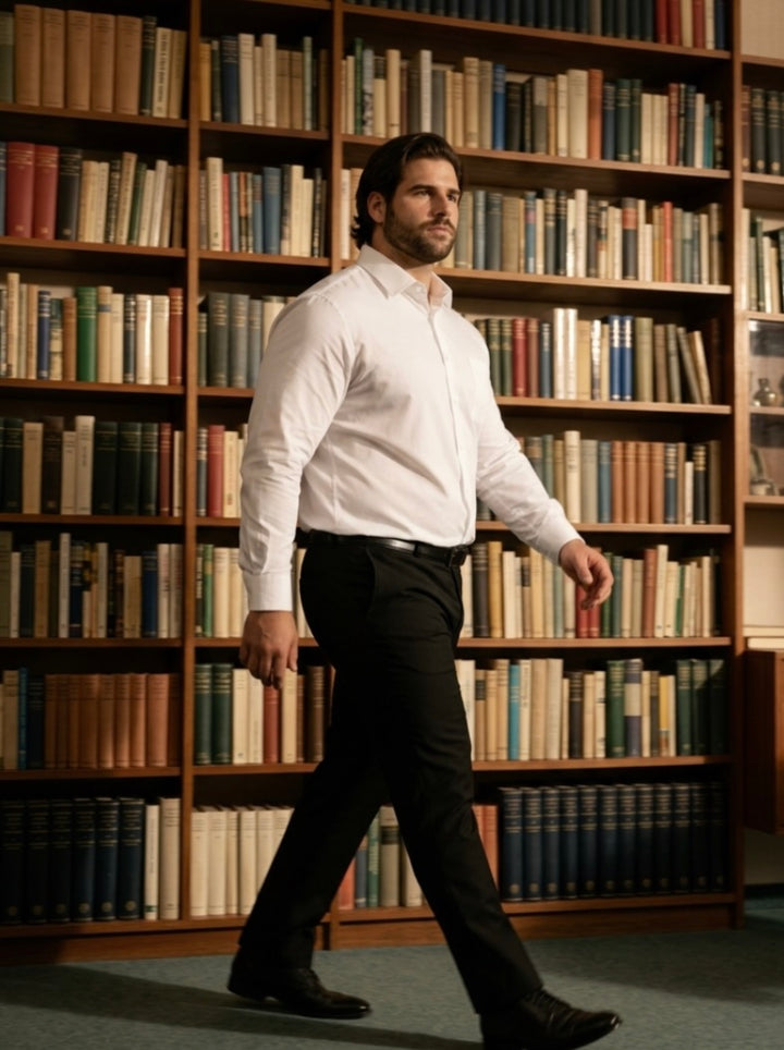 PLUS SIZE MEN SOLID SHIRT| XL-7XL
