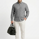 PLUS SIZE MEN SOLID LINEN SHIRT| XL-7XL