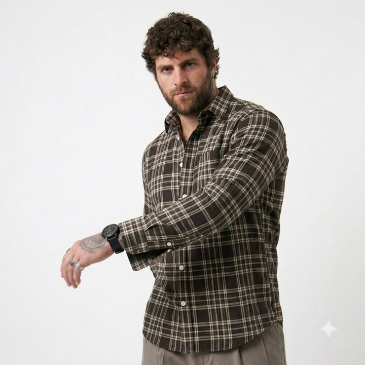 PLUS SIZE CHECK SHIRT FOR MEN | XL-7XL