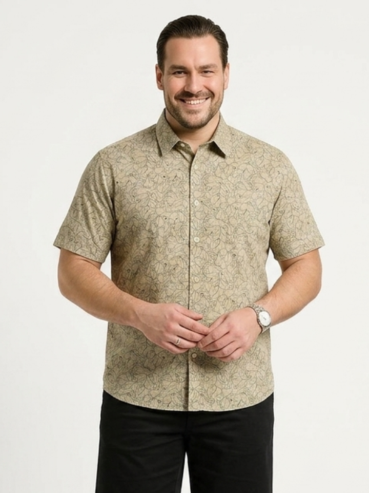 PLUS SIZE PRINTED SHIRT FOR MEN | XL-7XL