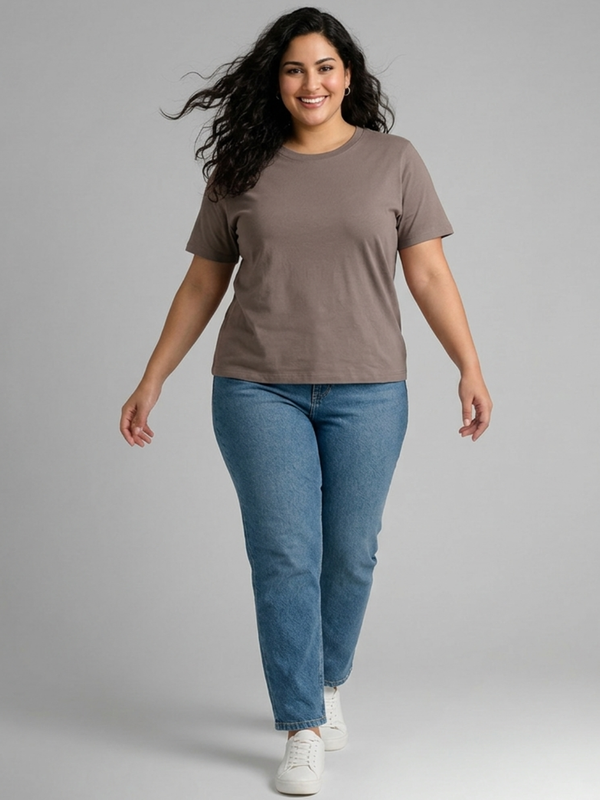 BIG HELLO - THE PLUS LIFE-Womens T-Shirt - Essential