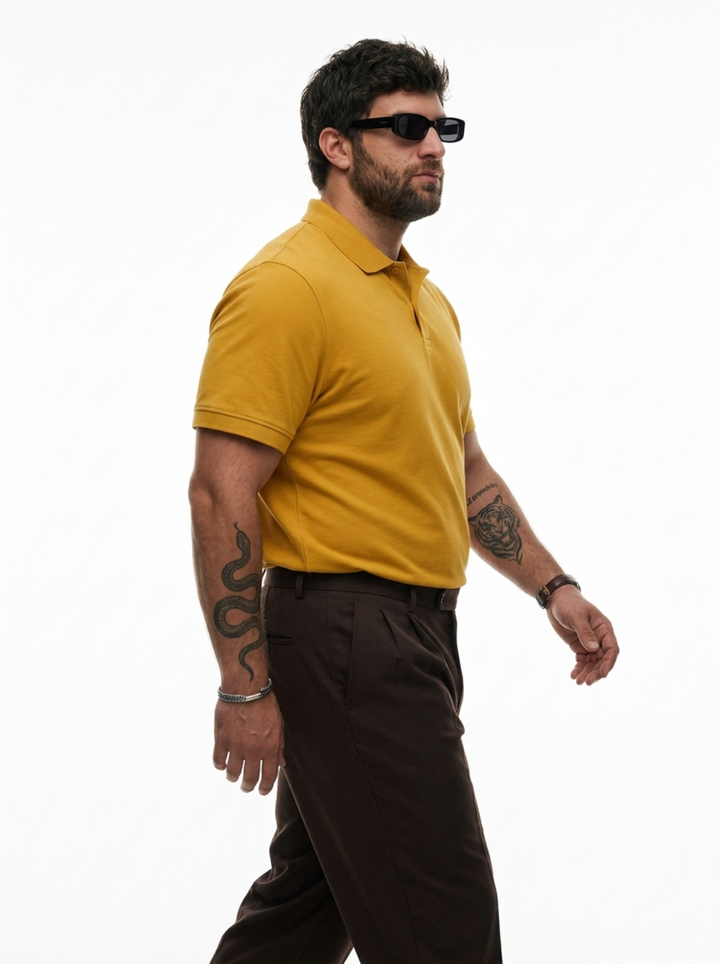 PLUS SIZE MEN SMART POLO | XL-7XL