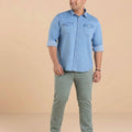 Plus Size Men Overdye Super Stretch Kevin Fit Jeans | XL-7XL