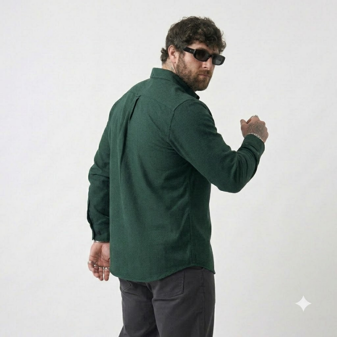 PLUS SIZE SOLID OXFORD SHIRT FOR MEN | XL-7XL