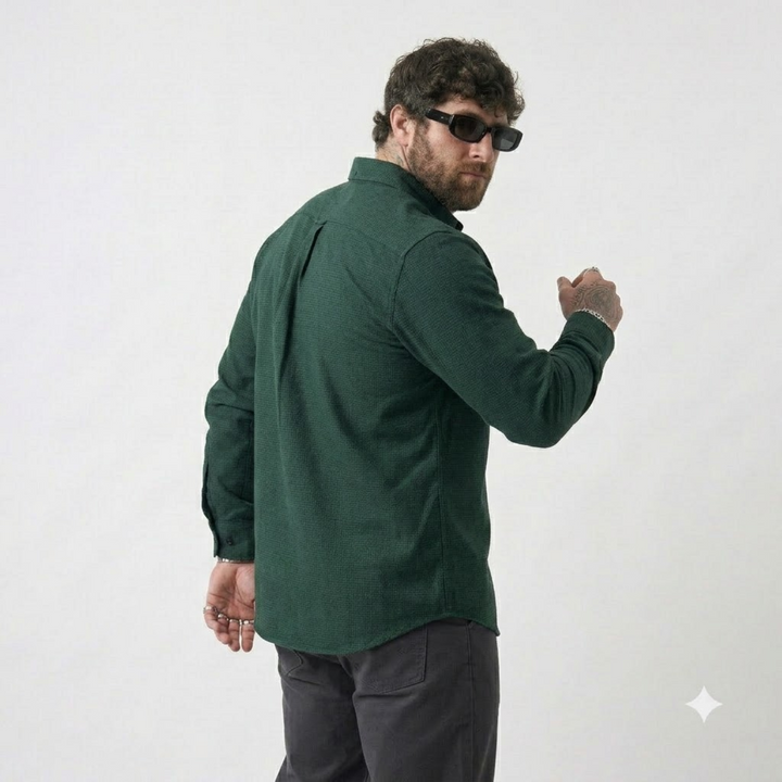 PLUS SIZE SOLID OXFORD SHIRT FOR MEN | XL-7XL