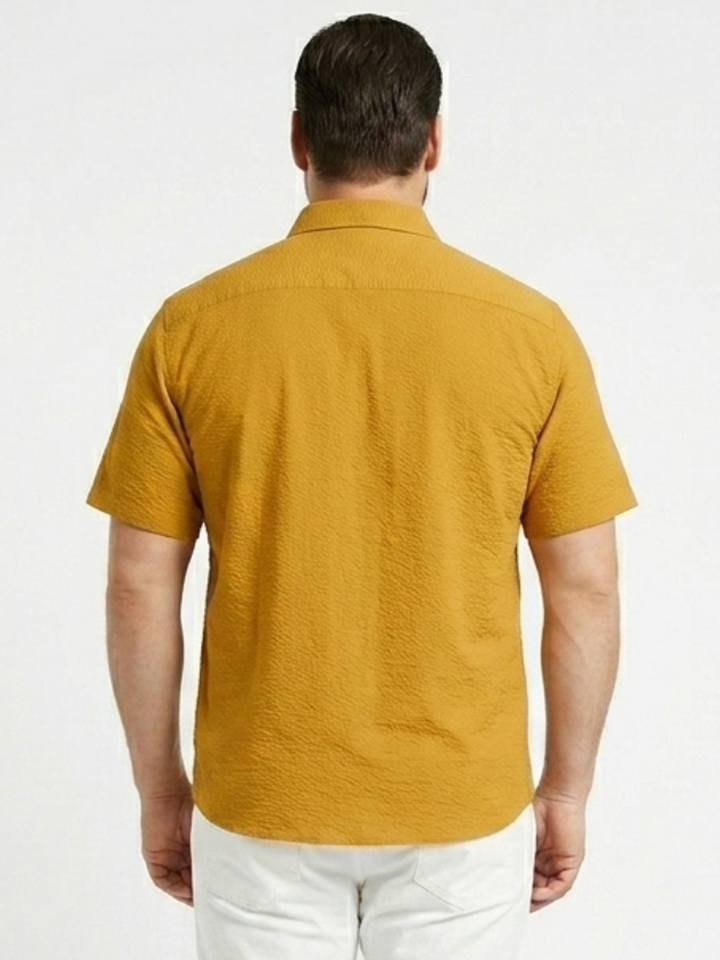 PLUS SIZE SOLID SHIRT FOR MEN | XL-7XL
