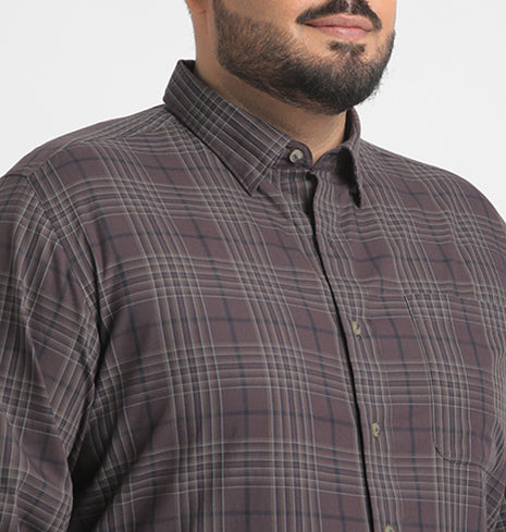 Egyptian Giza Cotton Check Shirt