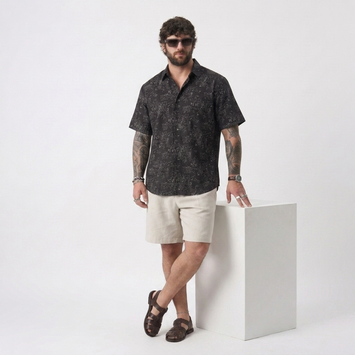 PLUS SIZE MEN’S PRINTED SHIRT | XL-7XL