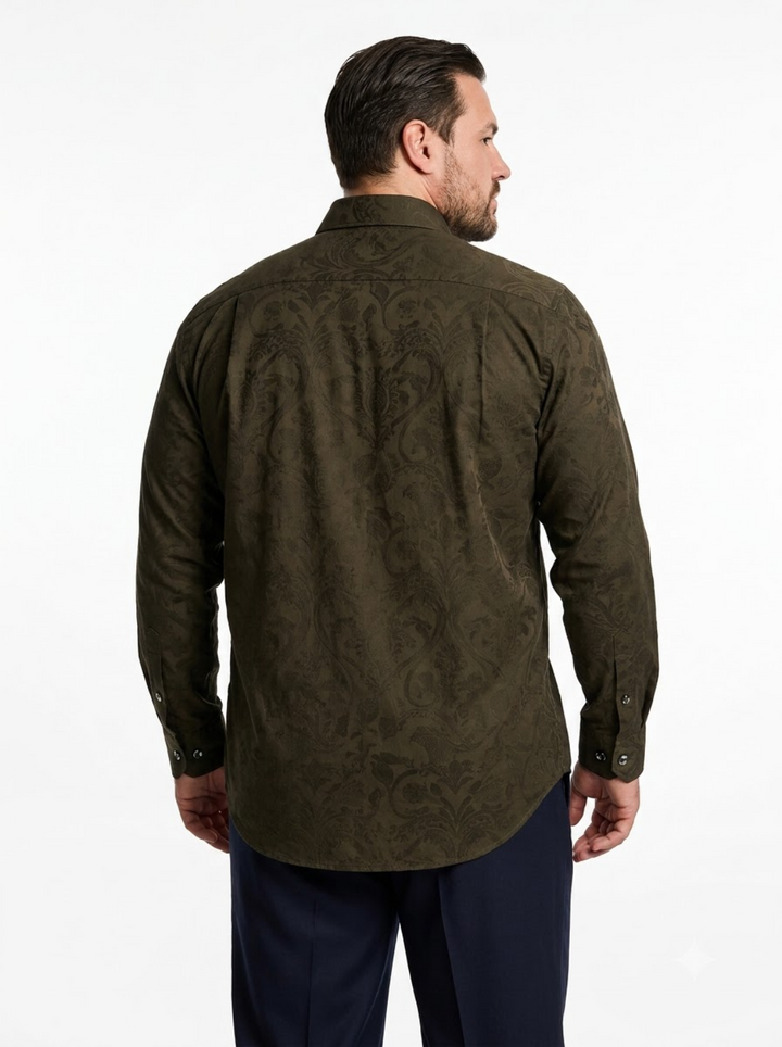 PLUS SIZE JACQURD SHIRT FOR MEN | XL-7XL