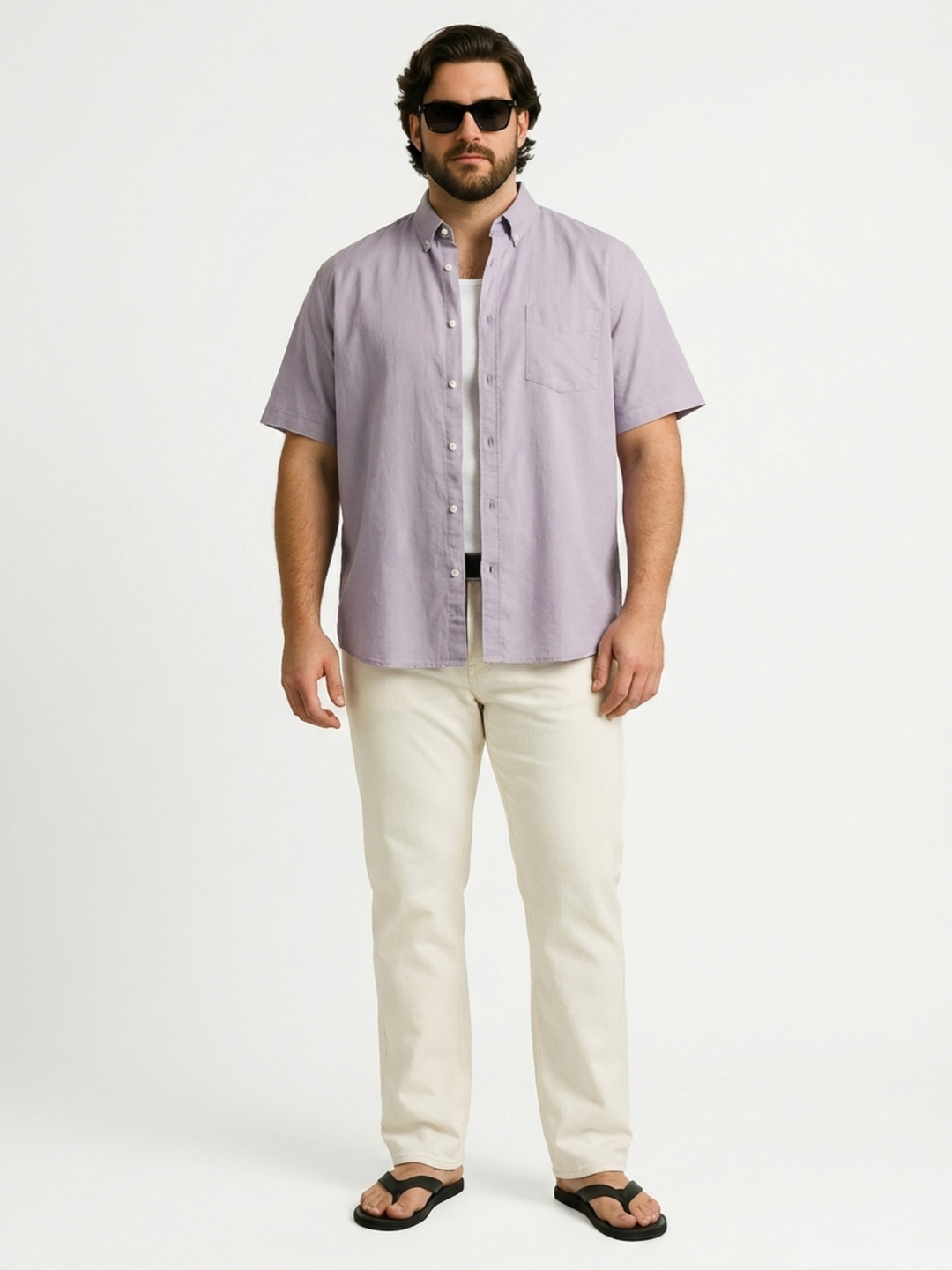 BIG HELLO - THE PLUS LIFE-Men Holiday Shirts