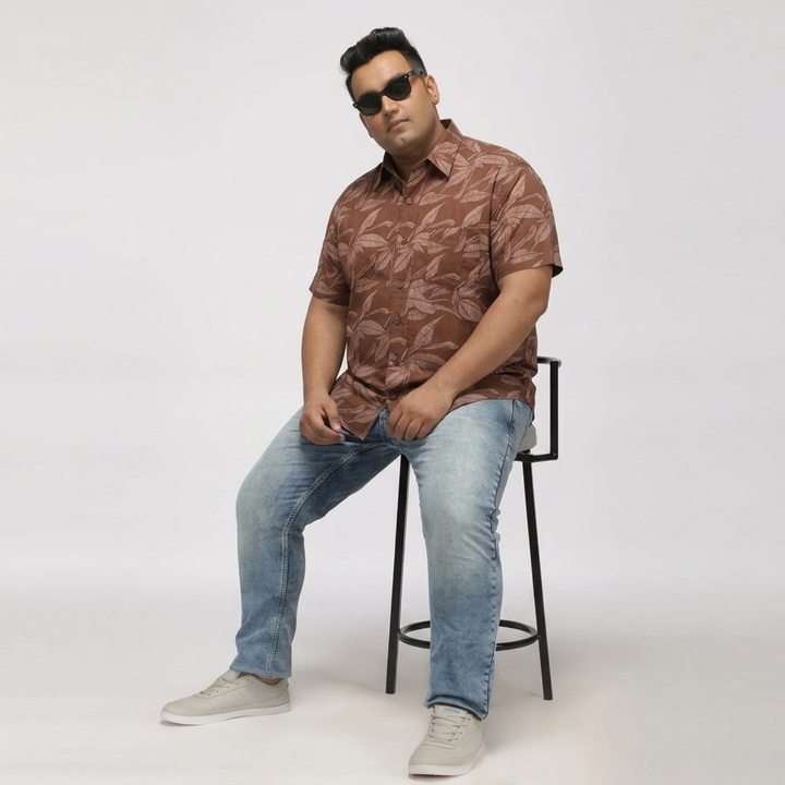 PLUS SIZE PRINTED SHIRT FOR MEN | XL-7XL