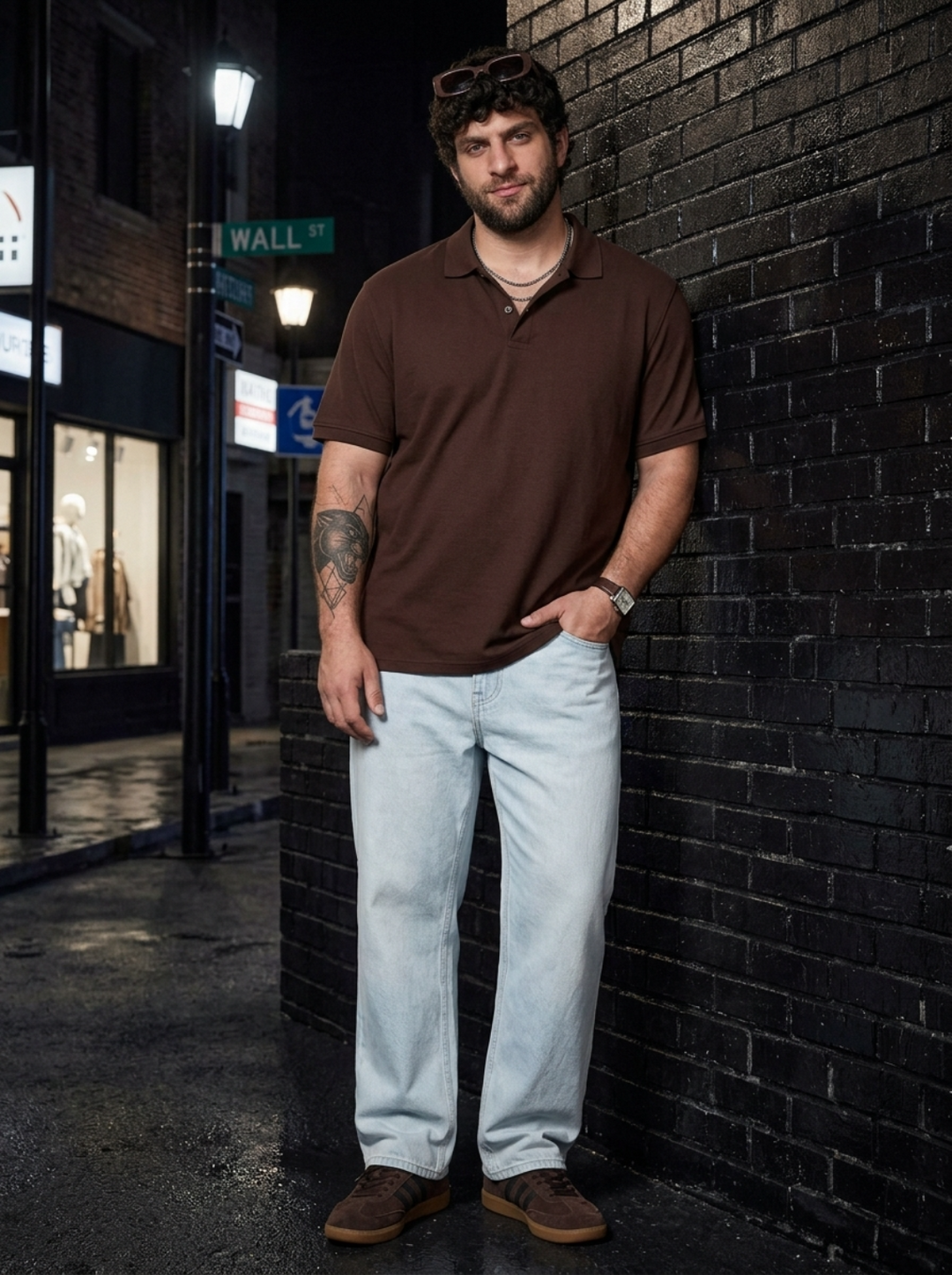 PLUS SIZE MEN SMART POLO | XL-7XL