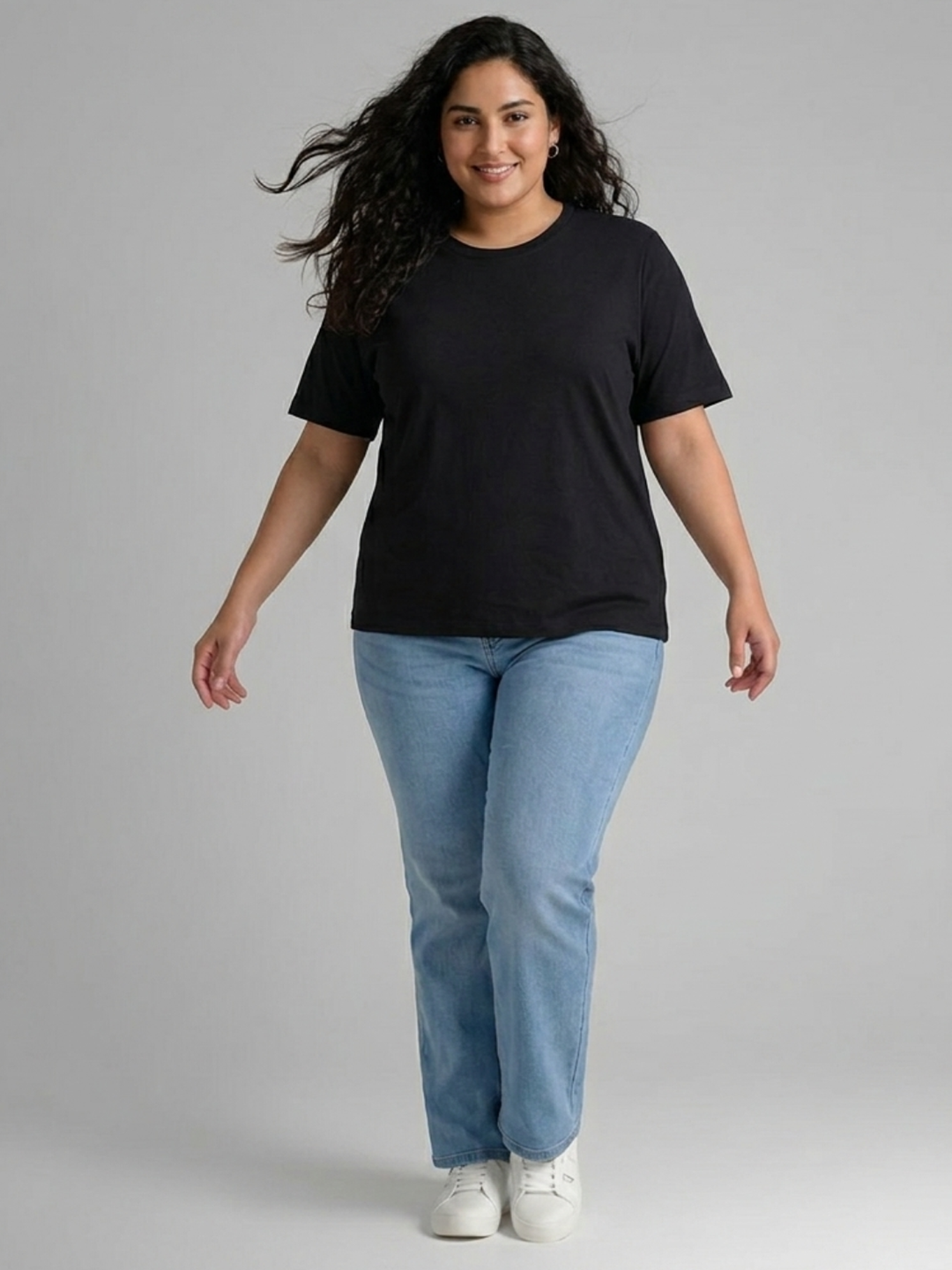 BIG HELLO - THE PLUS LIFE-Womens T-Shirt - Essential