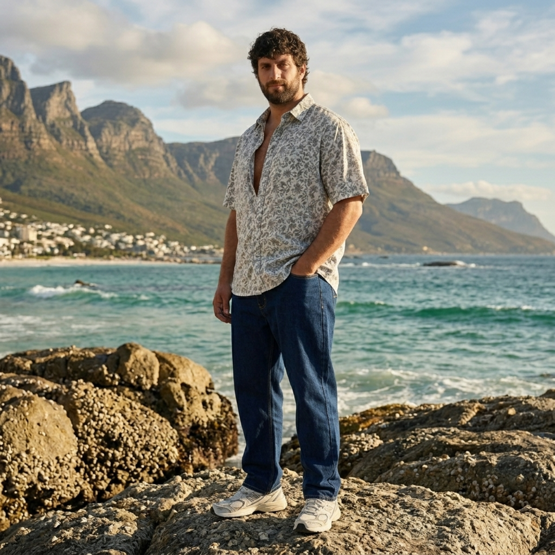 PLUS SIZE MEN’S PRINTED SHIRT | XL-7XL