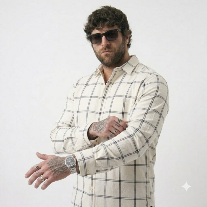 PLUS SIZE CHECK SHIRT FOR MEN | XL-7XL