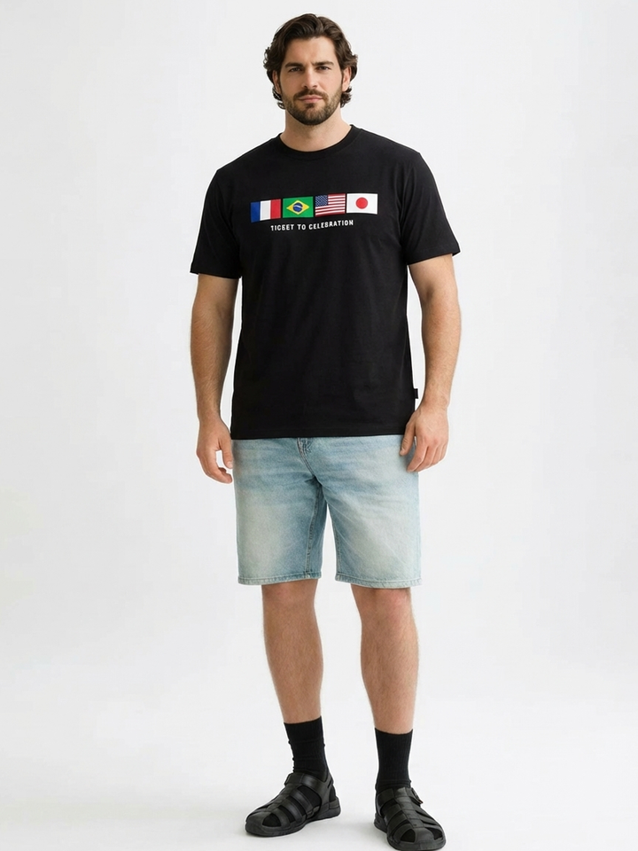 PLUS SIZE MEN GRAPHIC T-SHIRT| XL-7XL