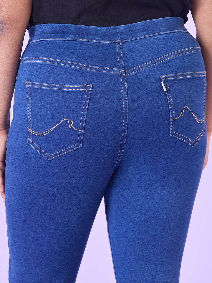 Womens Denim Jeans - Denim