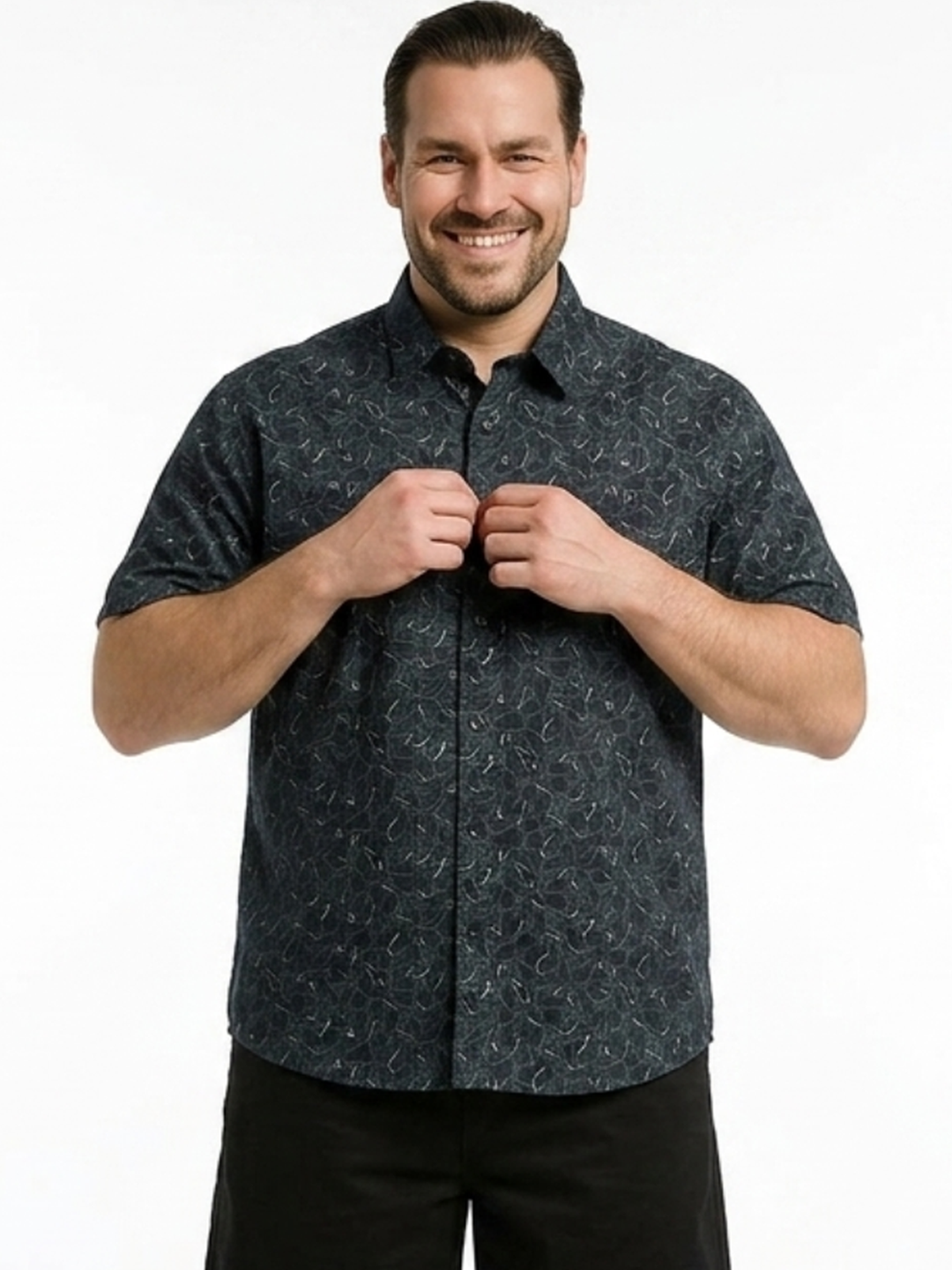 PLUS SIZE PRINTED SHIRT FOR MEN | XL-7XL