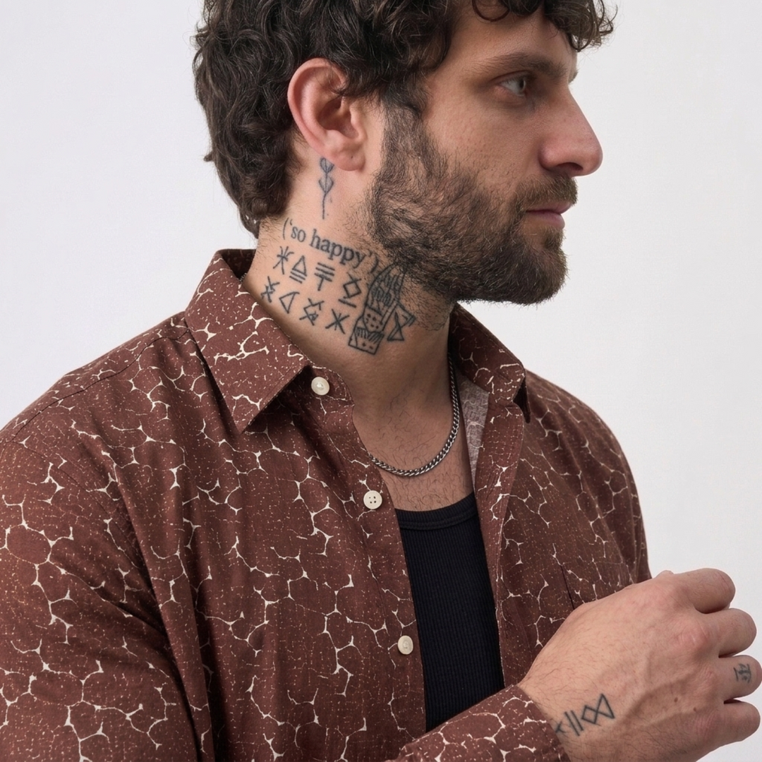 PLUS SIZE MEN’S PRINTED SHIRT | XL-7XL