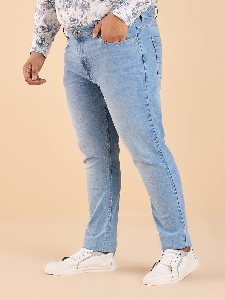 Ethereal Blue Wash Kevin Fit Stretch Jeans