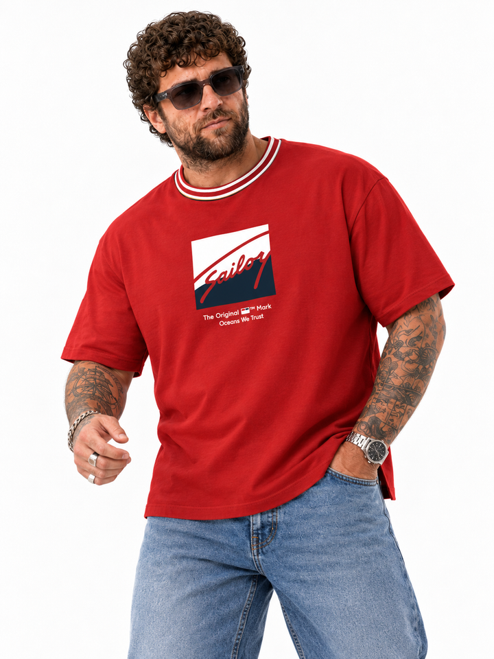 PLUS SIZE MEN RINGER TEES | XL-7XL