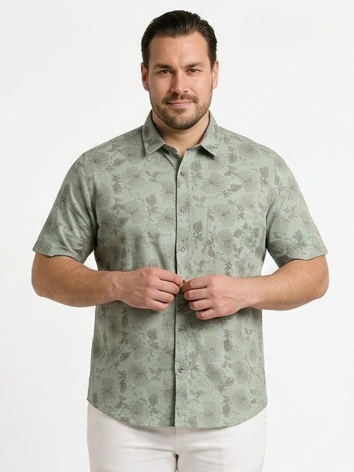 PLUS SIZE PRINTED SHIRT FOR MEN | XL-7XL