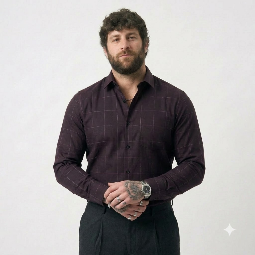 PLUS SIZE CHECK SHIRT FOR MEN | XL-7XL