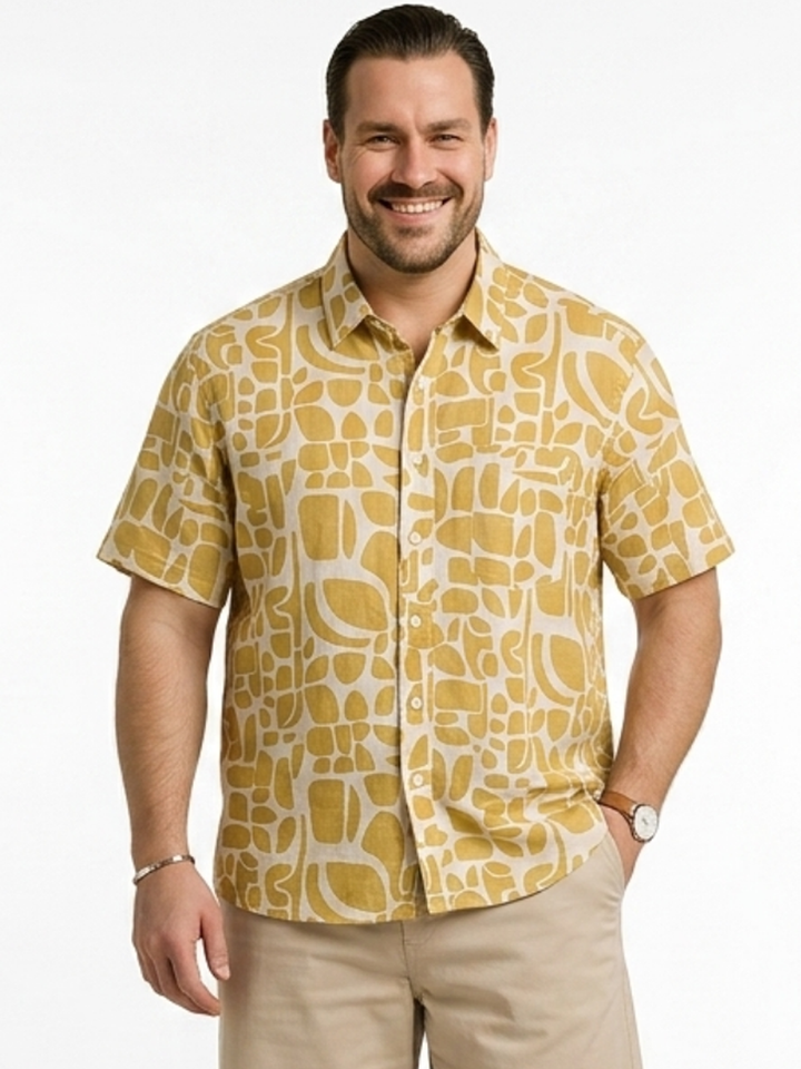 PLUS SIZE MEN PRINTED SHIRT FOR MEN | XL-7XL