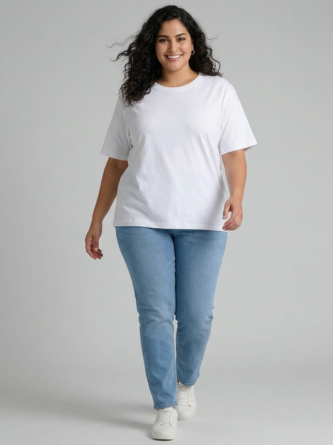 BIG HELLO - THE PLUS LIFE-Womens T-Shirt - Essential