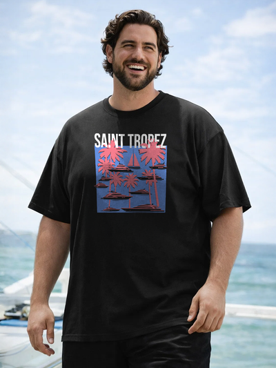 PLUS SIZE GRAPHIC T-SHIRTS FOR MEN | XL-7XL