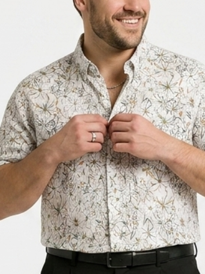 PLUS SIZE PRINTED SHIRT FOR MEN | XL-7XL