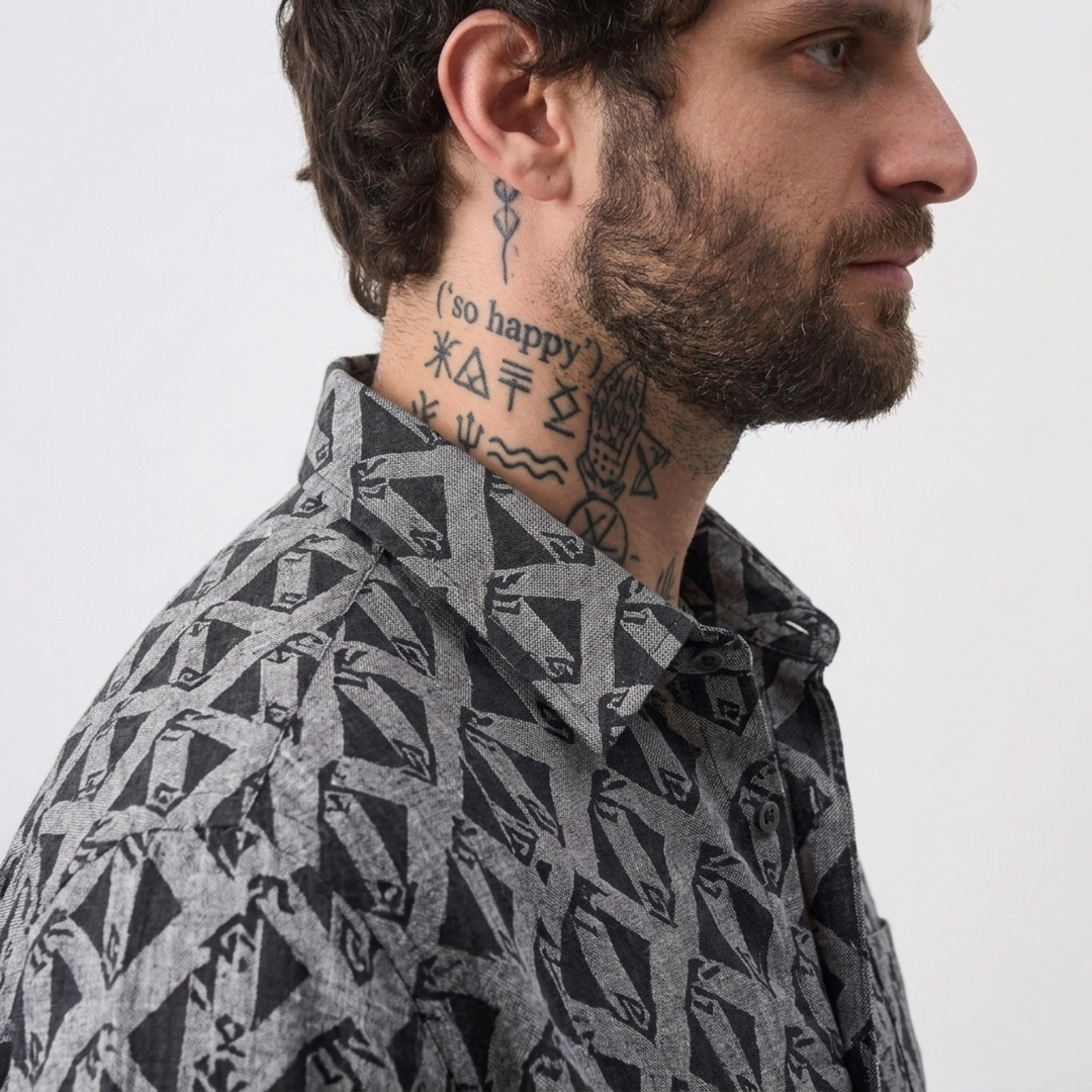 PLUS SIZE MEN’S PRINTED SHIRT | XL-7XL