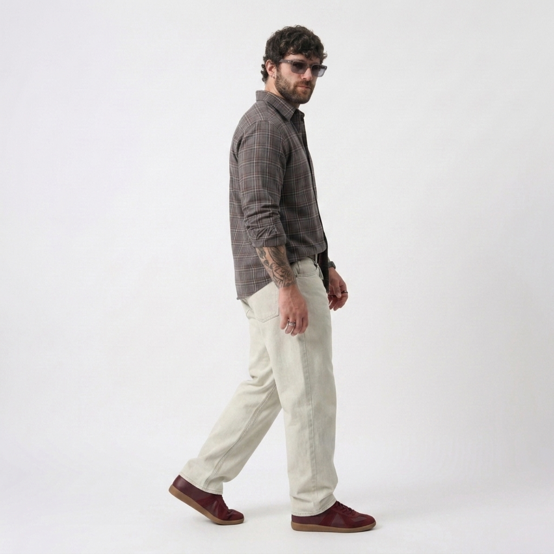 PLUS SIZE MEN’S CHECK SHIRT | XL-7XL
