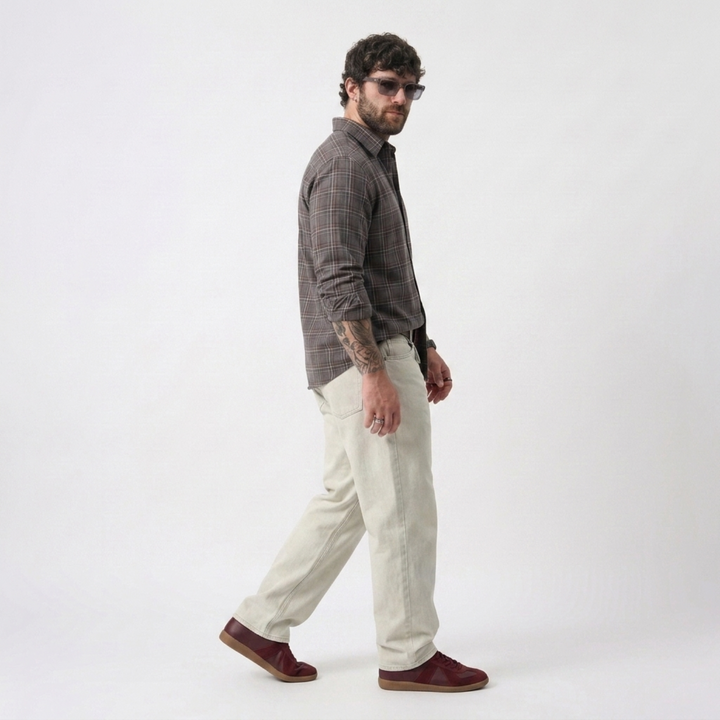 PLUS SIZE MEN’S CHECK SHIRT | XL-7XL