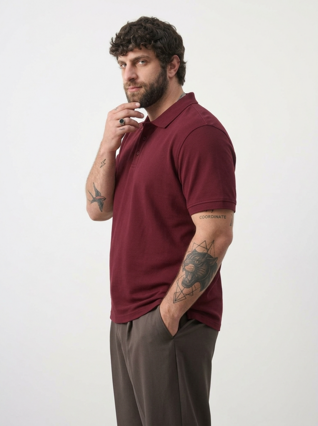 PLUS SIZE MEN SMART POLO | XL-7XL