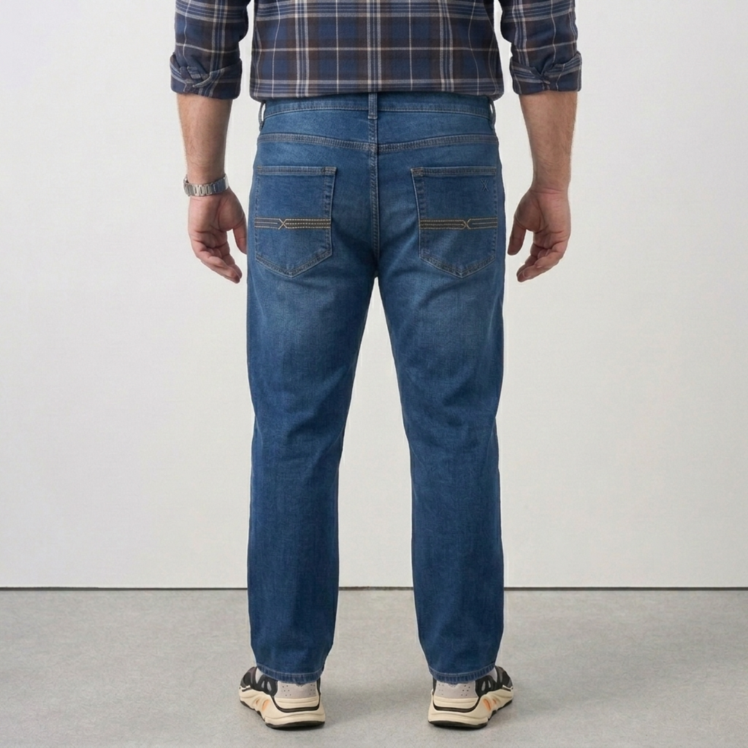 PLUS SIZE KEVIN FIT JEANS  FOR MEN | XL-7XL