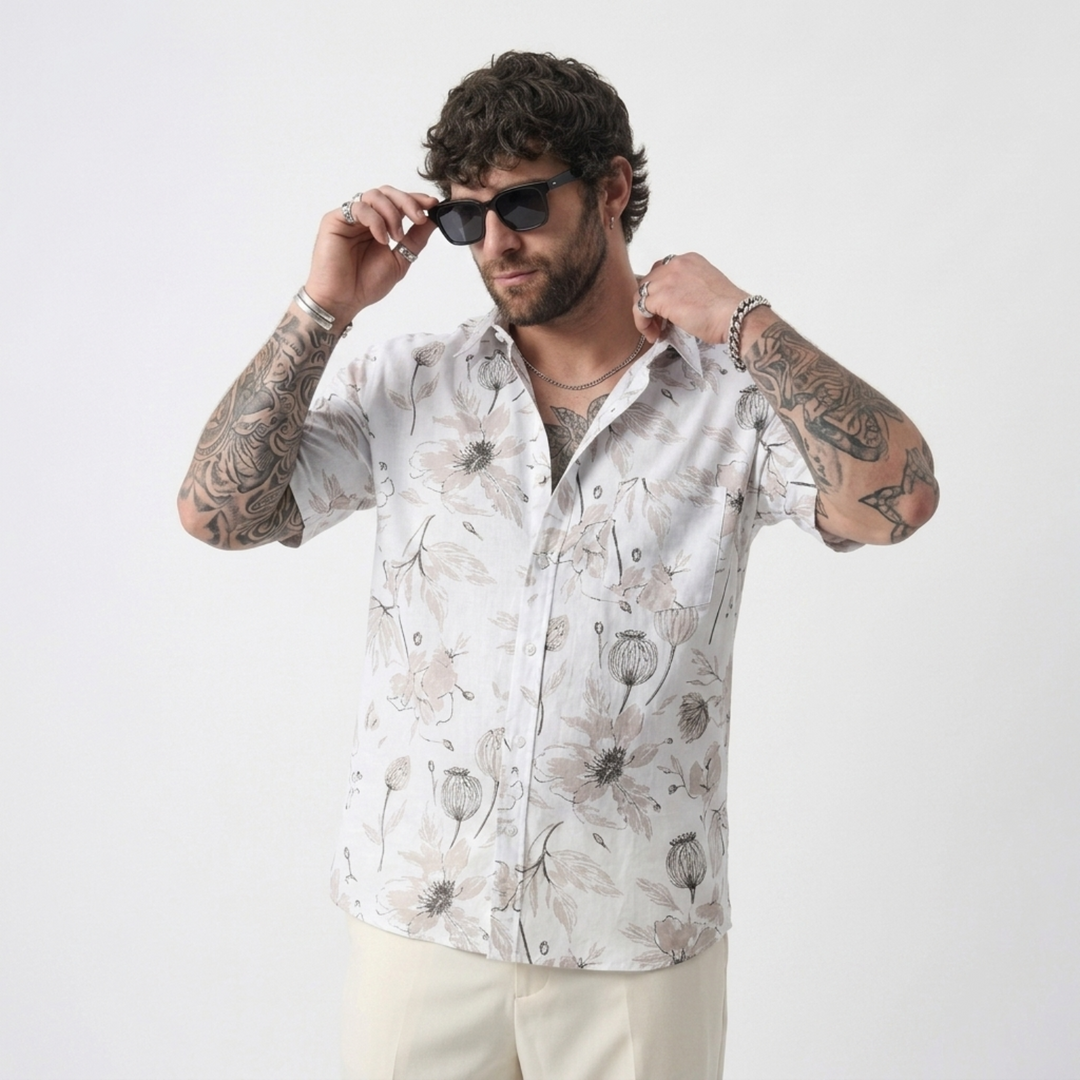 PLUS SIZE MEN’S PRINTED SHIRT | XL-7XL