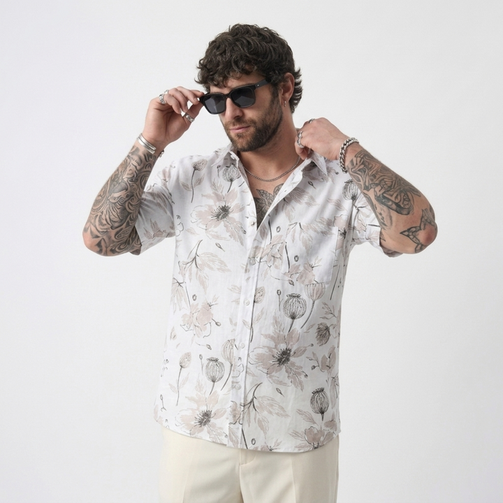 PLUS SIZE MEN’S PRINTED SHIRT | XL-7XL