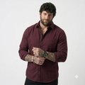 PLUS SIZE SOLID OXFORD SHIRT FOR MEN | XL-7XL
