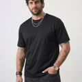 PLUS SIZE MERCERIZED COTTON T-SHIRT FOR MEN | XL-7XL