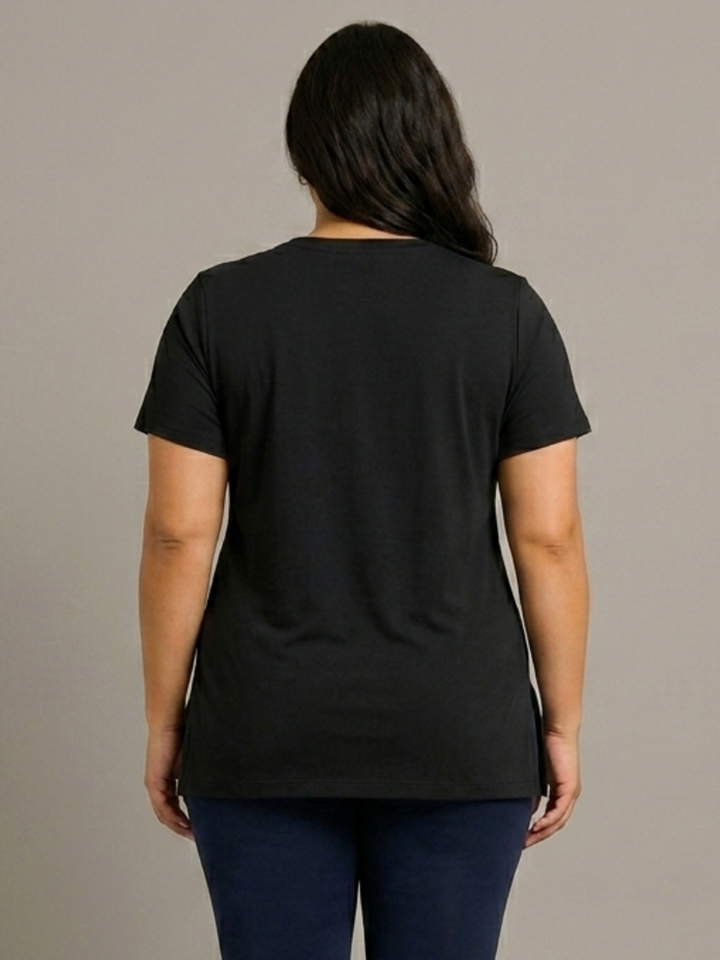 BIG HELLO - THE PLUS LIFE-Womens T-Shirt - Essential