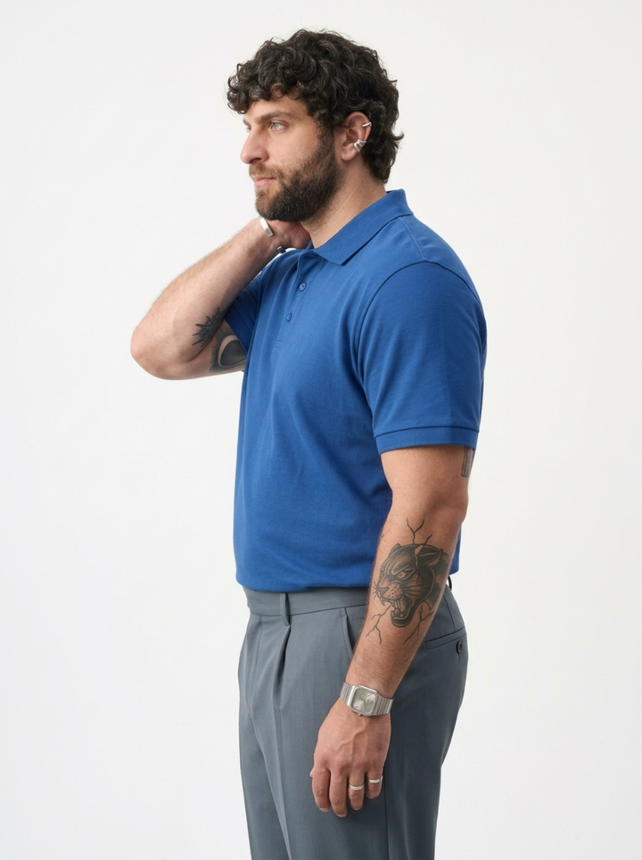 PLUS SIZE MEN SMART POLO | XL-7XL
