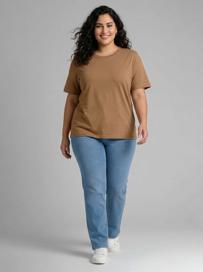 BIG HELLO - THE PLUS LIFE-Womens T-Shirt - Essential