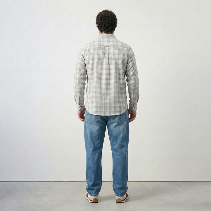 PLUS SIZE MEN CHECK SHIRT| XL-7XL