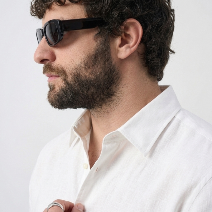 PLUS SIZE MEN’S SOLID STRETCH KNIT SHIRT | XL-7XL