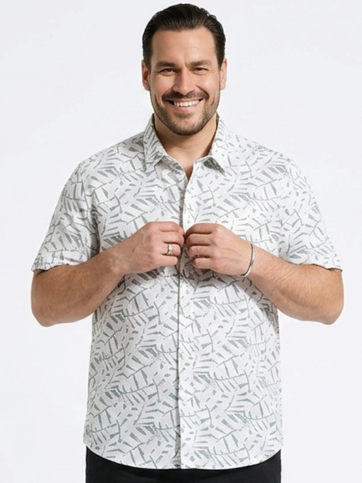 PLUS SIZE PRINTED SHIRT FOR MEN | XL-7XL