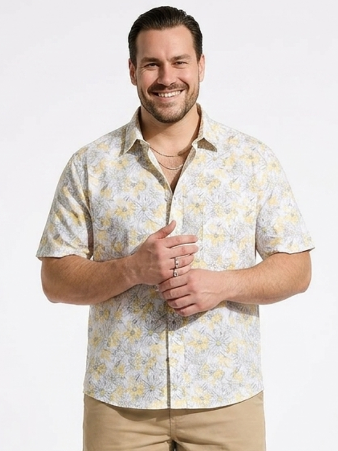 PLUS SIZE PRINTED SHIRT FOR MEN | XL-7XL