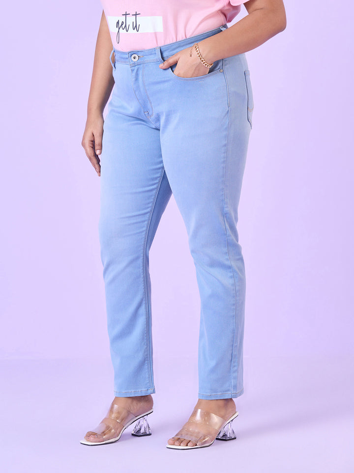 Womens Denim Jeans - Denim
