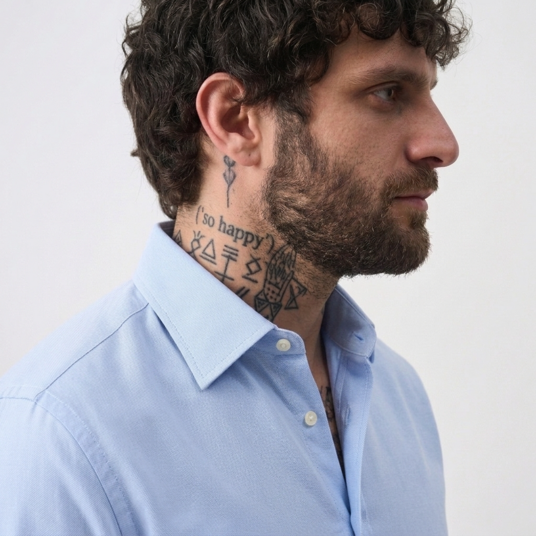 PLUS SIZE MEN’S SOLID SHIRT | XL-7XL